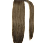 CHESTNUT BROWN CLIP IN PONYTAIL