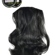 BLACK 20" CLIP IN HAIR PIECE