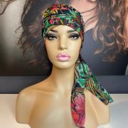 EXOTIC / TROPICAL PRINT HEAD SCARF