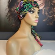 EXOTIC / TROPICAL PRINT HEAD SCARF