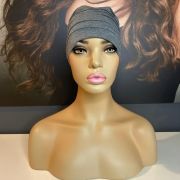 LIGHT GREY BAMBOO TURBAN