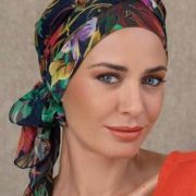 EXOTIC / TROPICAL PRINT HEAD SCARF