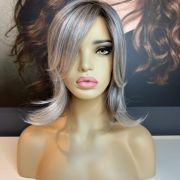 PEARL – STONE GREY WIG WITH ROOT