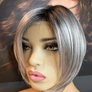 ROXIE – GREY SHORT BOB WIG