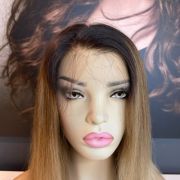 BELLE – WIG WITH MIXED LIGHT BROWN TONES & ROOT