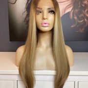 DANI – HONEY BLONDE OMBRE WIG