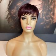 LIA – BURGUNDY PIXIE WIG