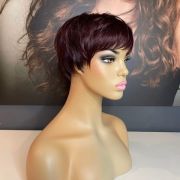 LIA – BURGUNDY PIXIE WIG