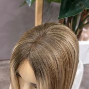 ASH BLONDE BALAYAGE MONO TOPPER – 5×6.5 – ROXI