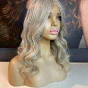 POLY – LIGHT SILVER / GREY LONG WIG