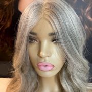 POLY – LIGHT SILVER / GREY LONG WIG